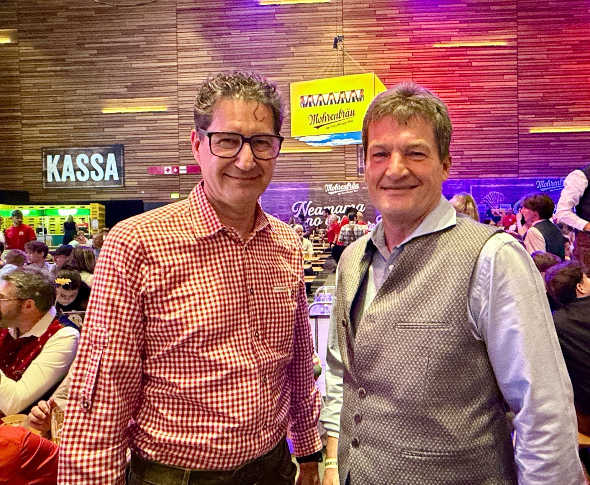 Harald Giesinger und Heinz Huber