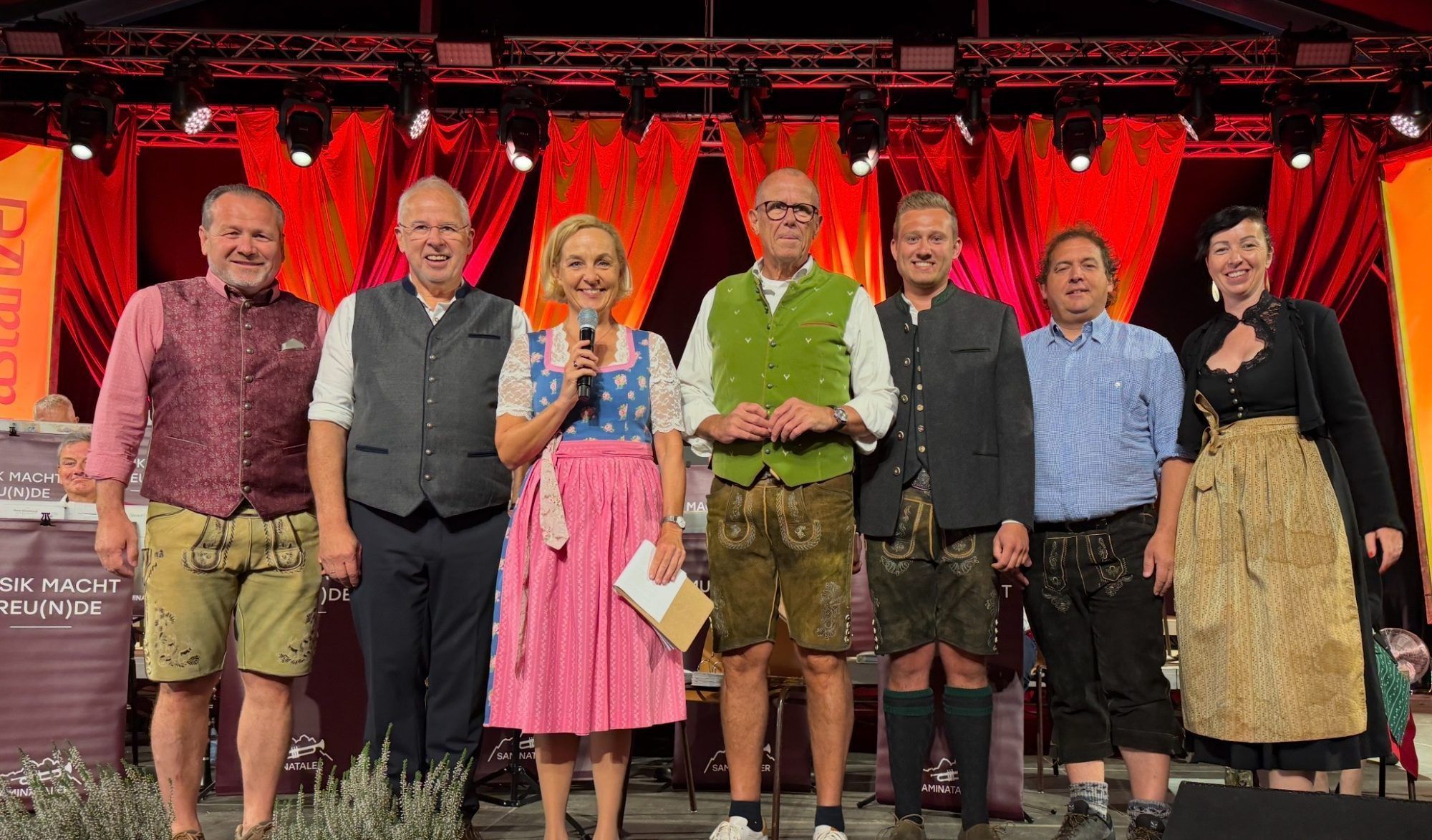 Harald Witwer,Thomas Lampert,Heike Monteperle,Walter Gohm,Florian Schobesberger,Andreas Dobler und Veronika Duelli