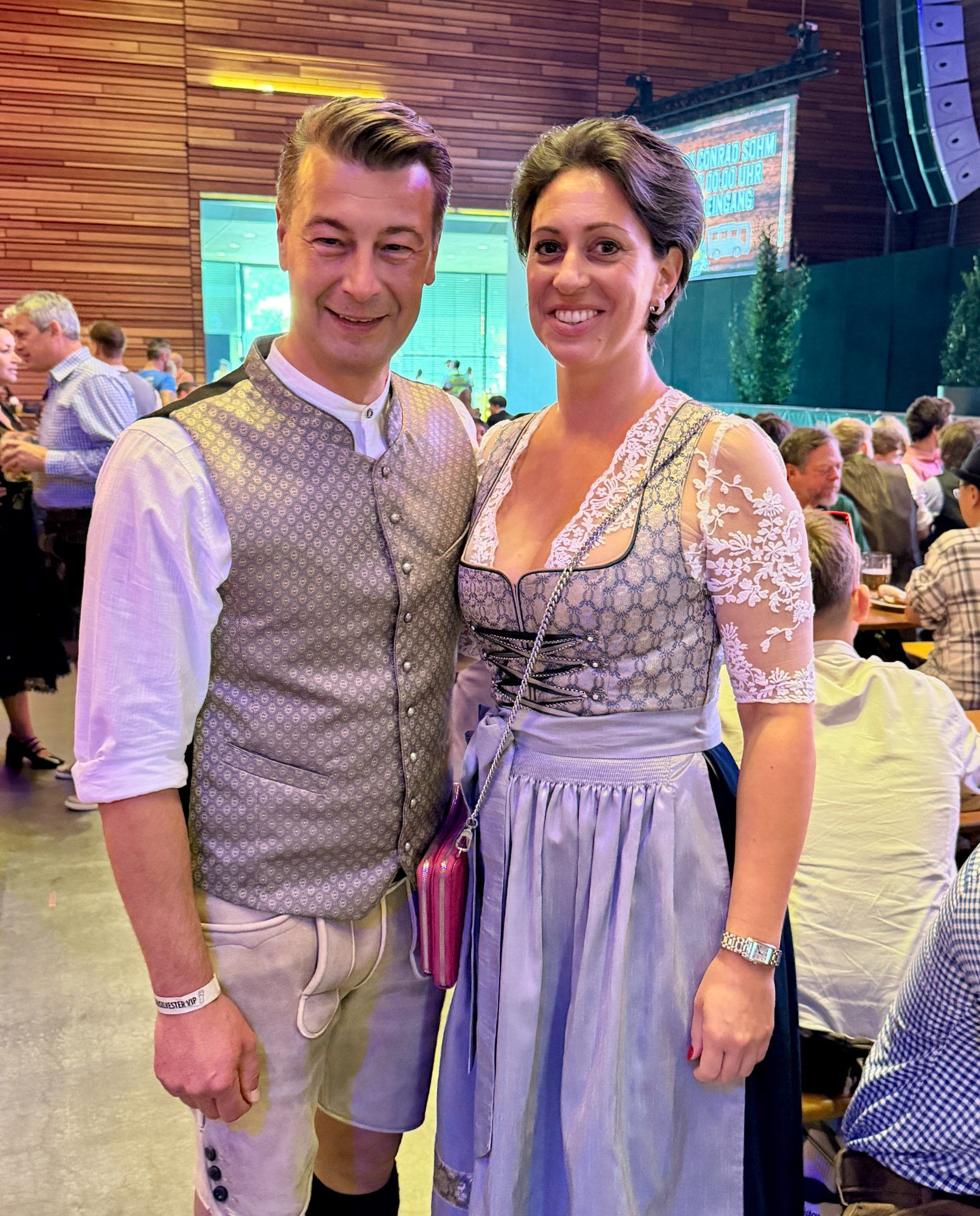 Jürgen Winder mit Sabrina Huber