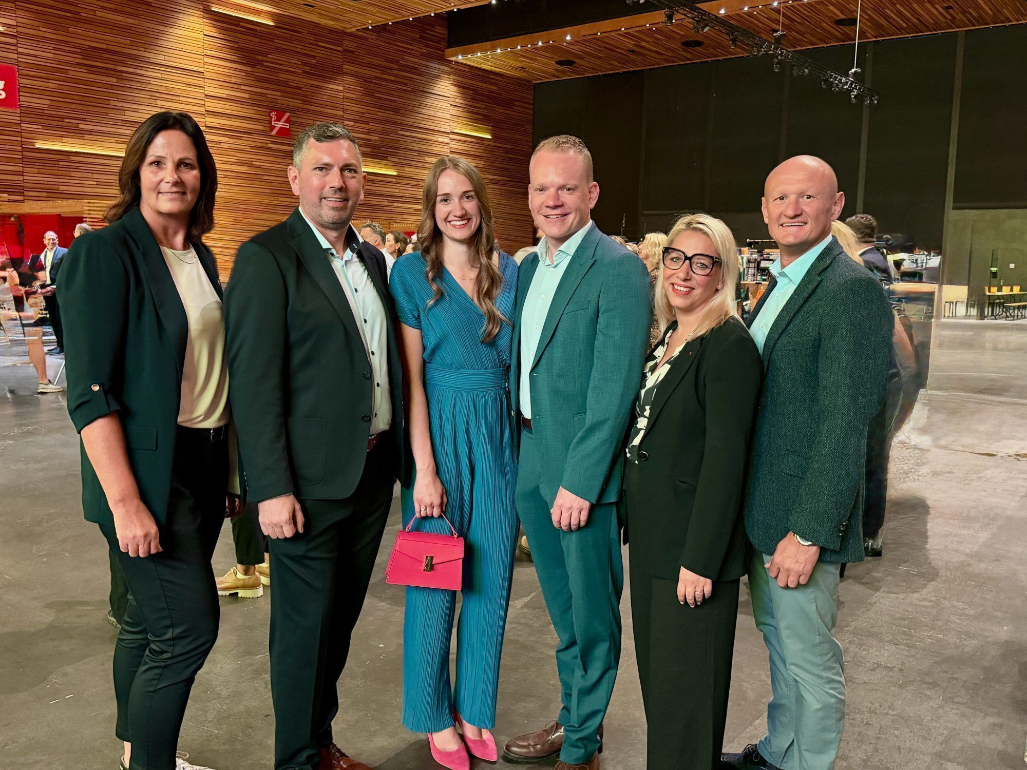 Sandra Jäckel, Markus Klien, Julia und Christof Bitschi, Nicole Feurstein-Hosp, Joachim Weixelbaumer