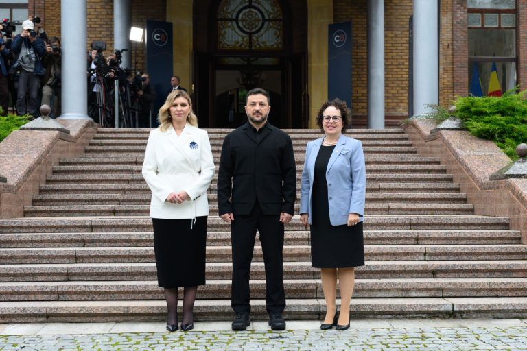 Christine Schwarz-Fuchs bei Karpatengipfel