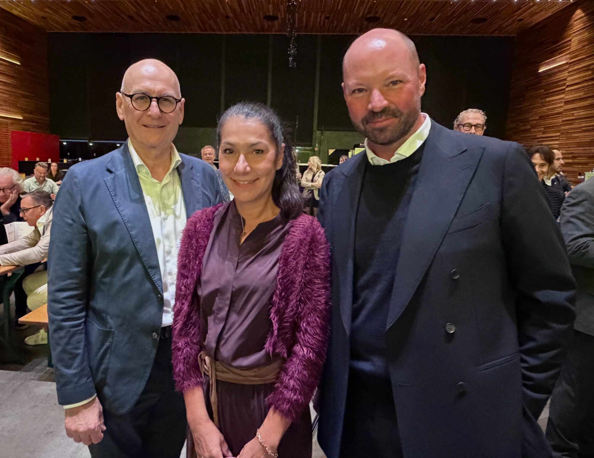 Guntram Drexel, Nicole Schedler und Anton Gustav-Birnbaum