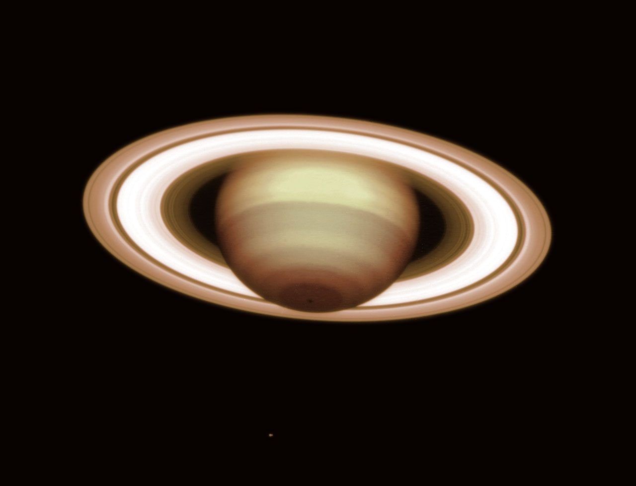 Saturn mit seinem Ringsystem