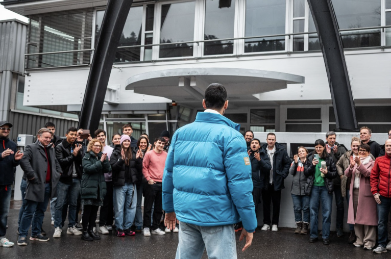 Superstar zu Gast in Kennelbach: Hoher Besuch bei Head