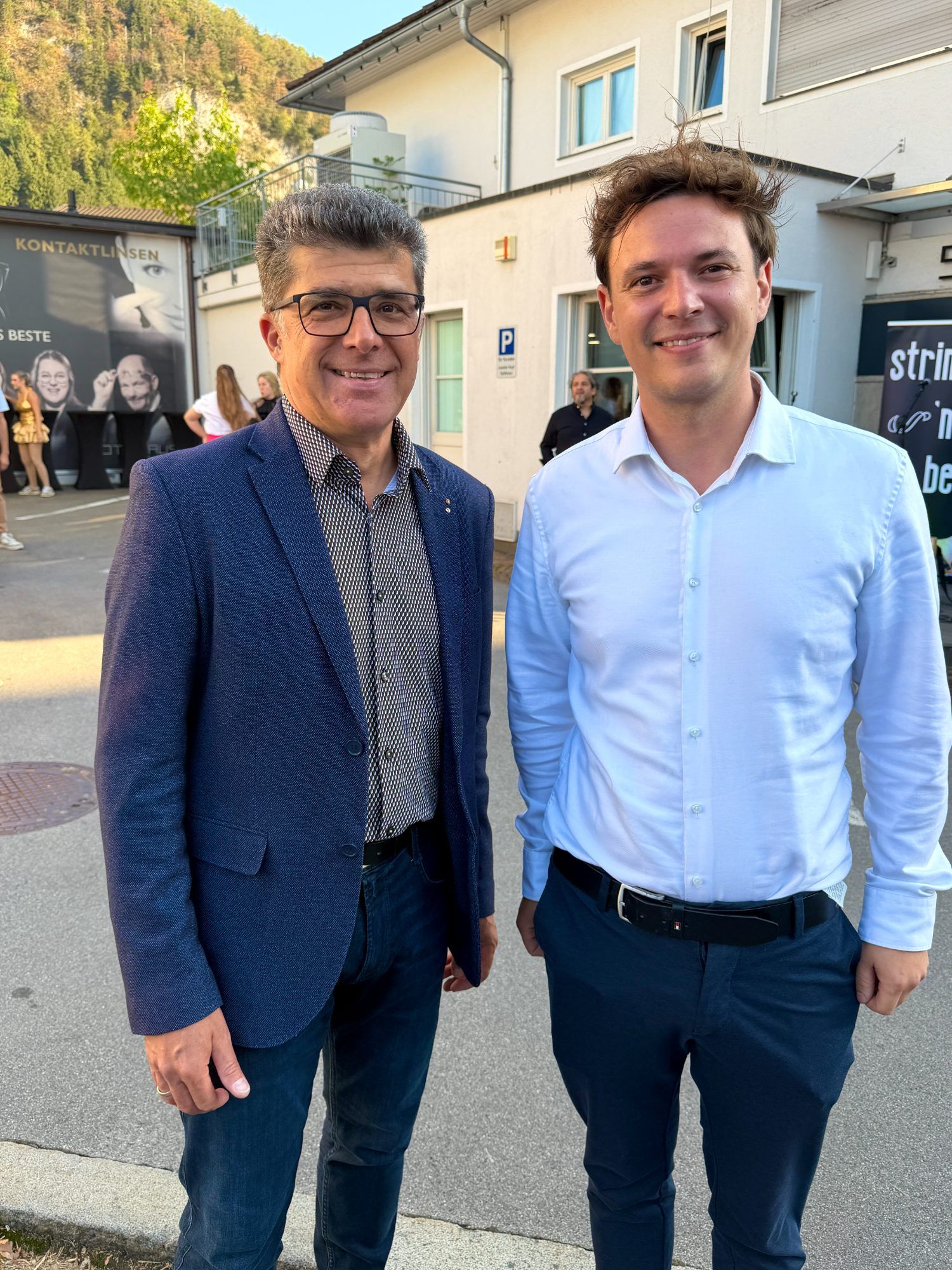 Clemens Ender und Kevin Oberhauser