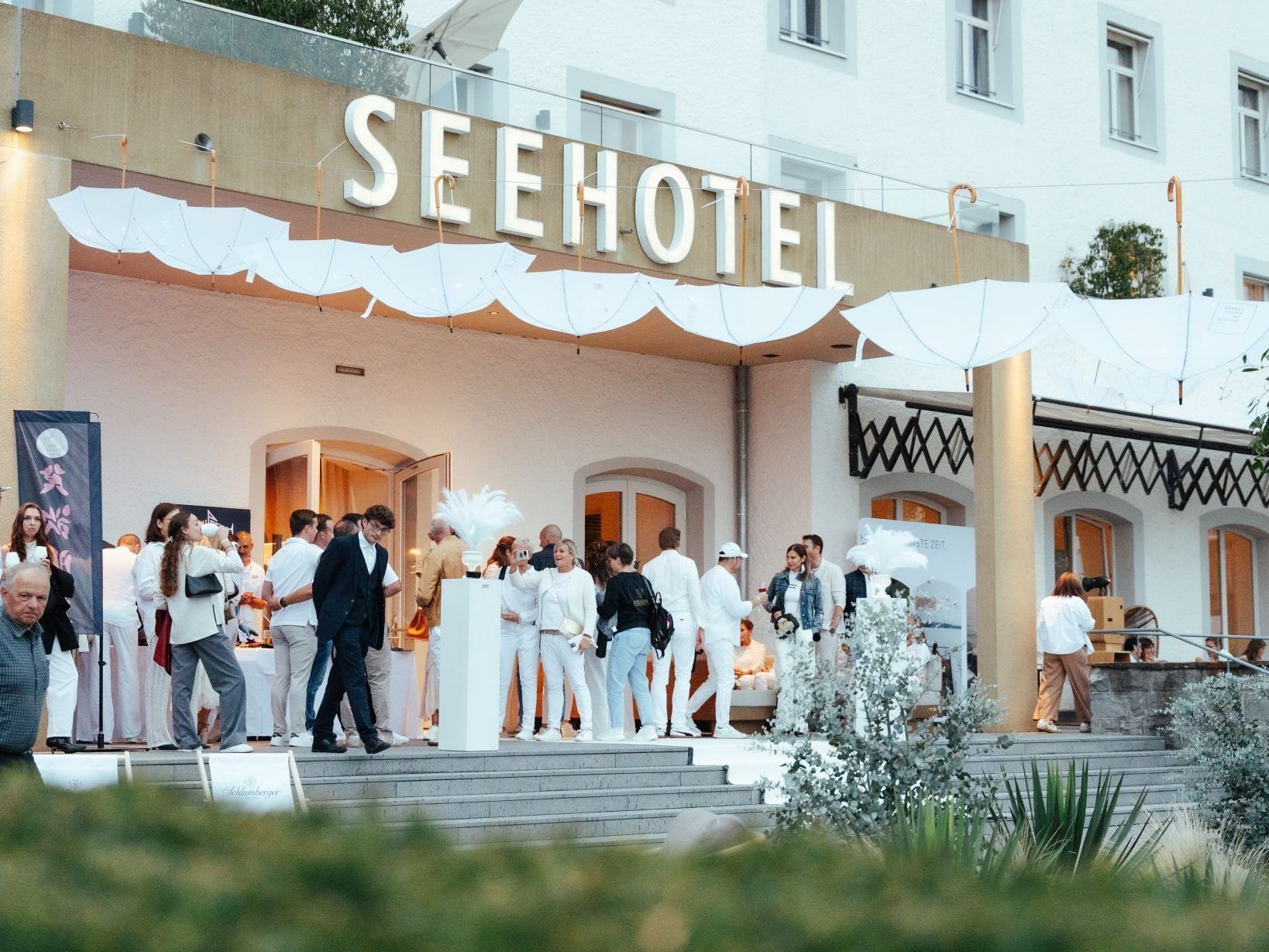 Spitzenküche, Mode und Party: Das war die White Night im Seehotel