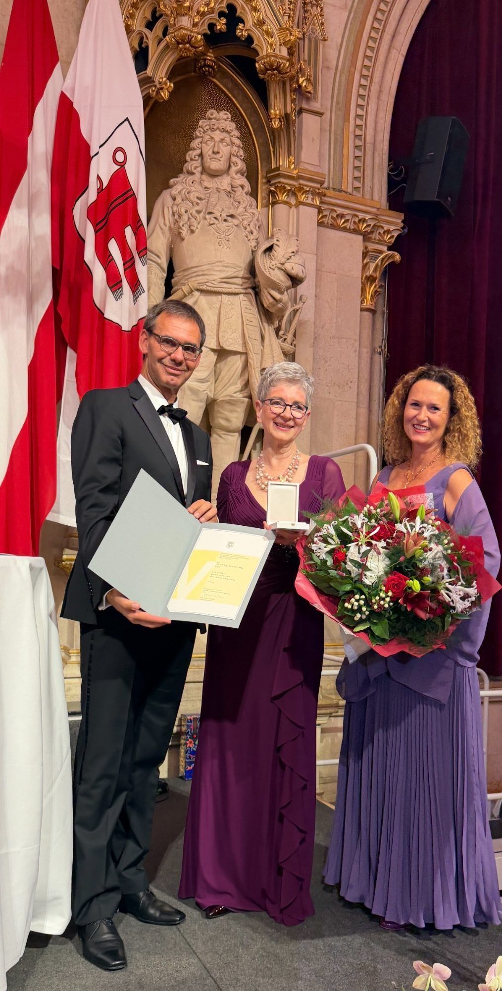 LH Markus Wallner,Ulrike Kinz und Christiane Schwaiger