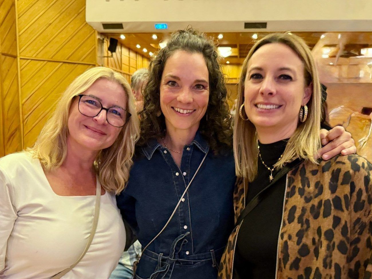 Begeistert. Daniela Pichler, Daniela Würbel und Sandra Maier.