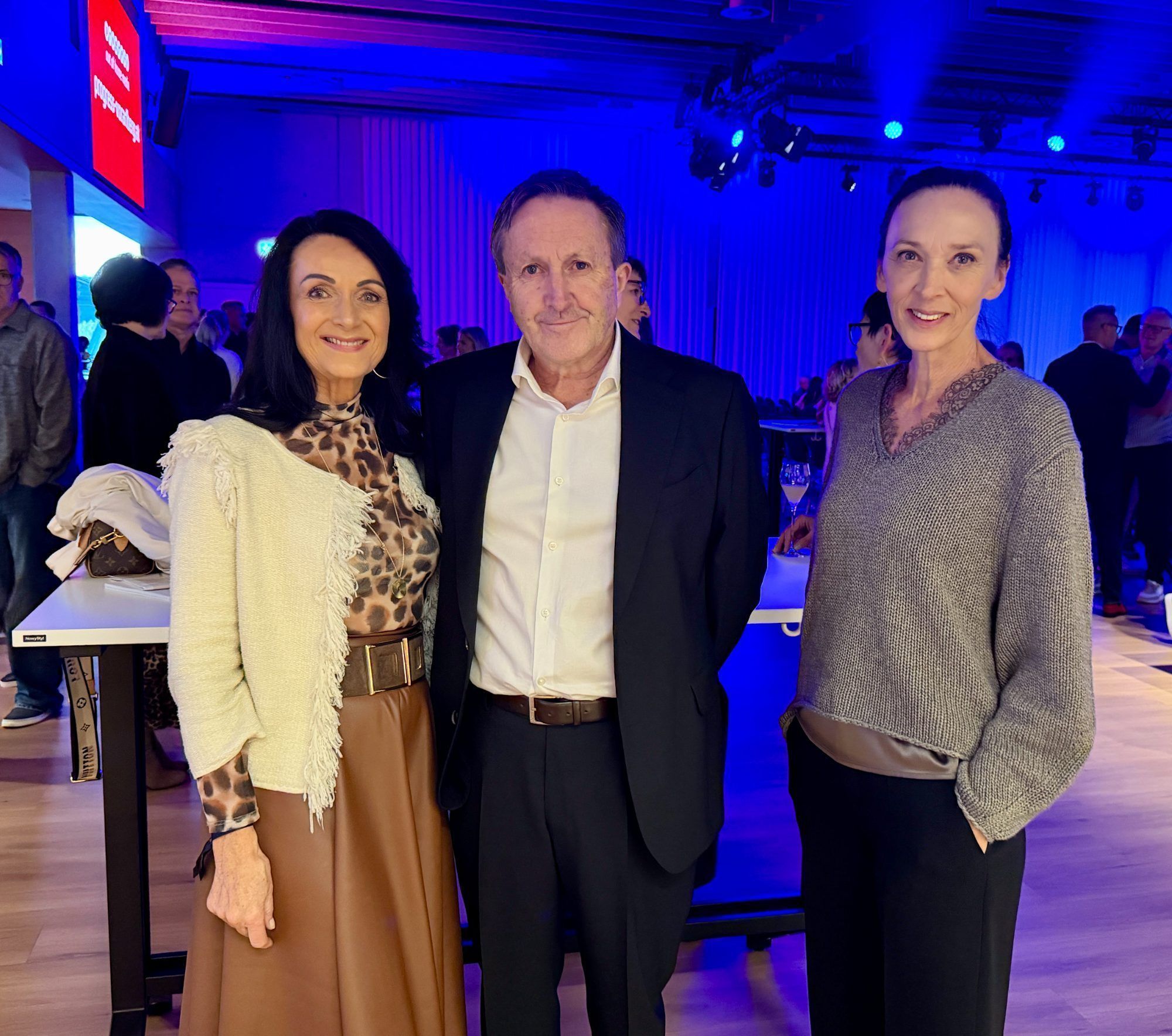 Angelika Alge, Ambros Mayer und Lisa Stockklauser