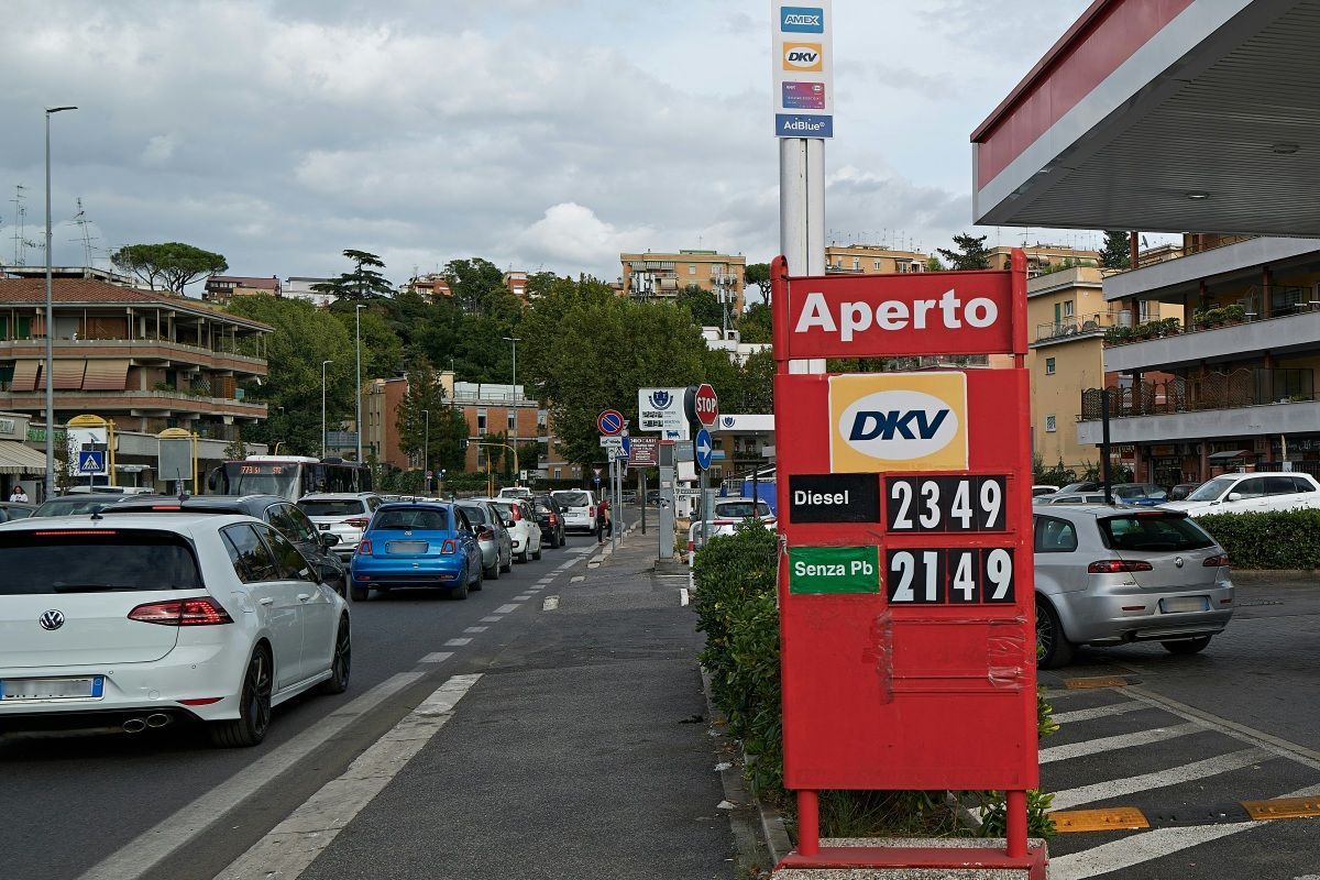 Protest gegen hohe Spritpreise in Süditalien
