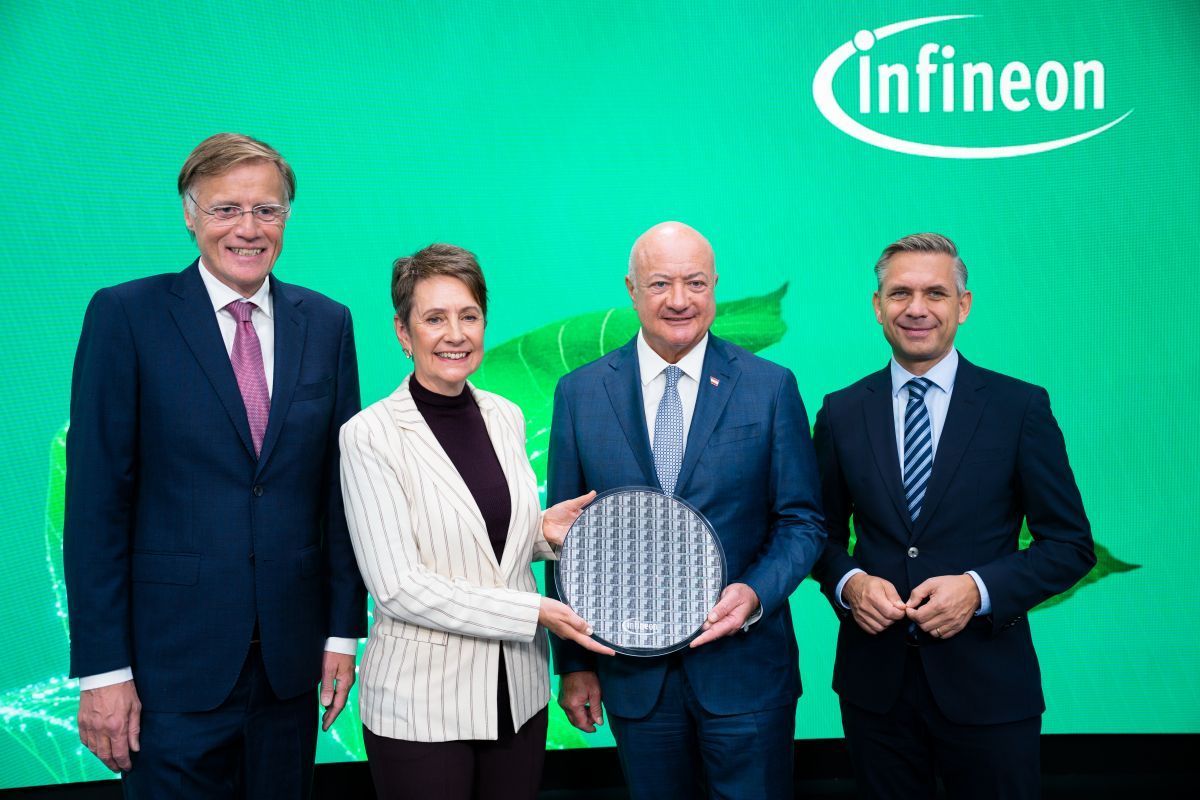 Infineon investiert 1,1 Mrd. Euro in Chip-Fabrik in Villach