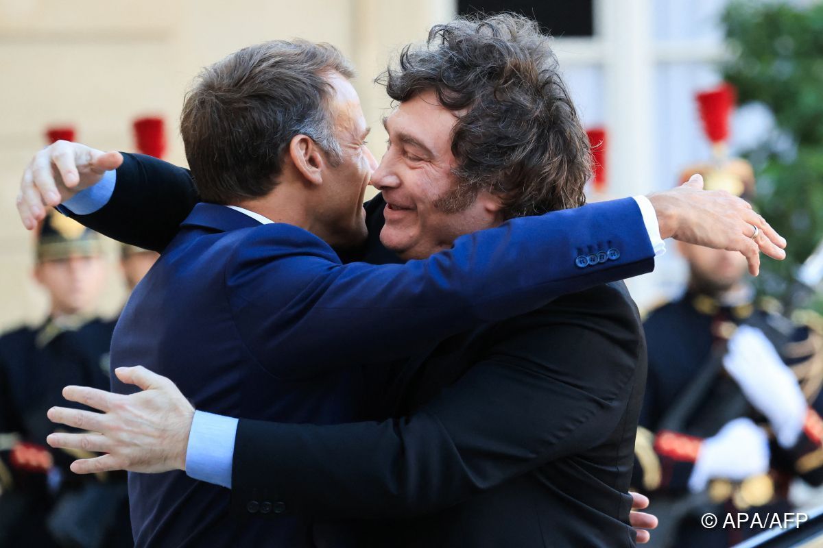 Macron und Milei beraten über Rohstoffe und Investitionen