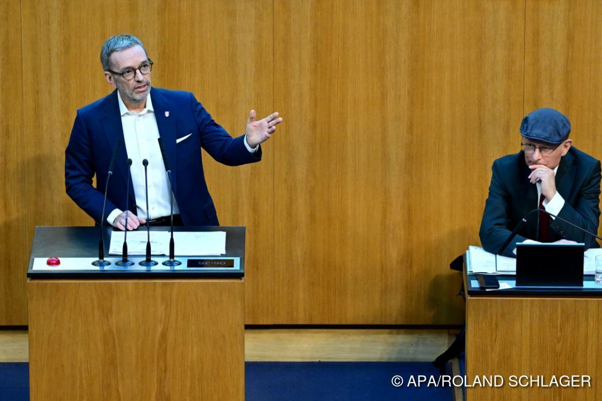 Kickl predigte bei Hartberger FPÖ-Frühschoppen "Remigration"