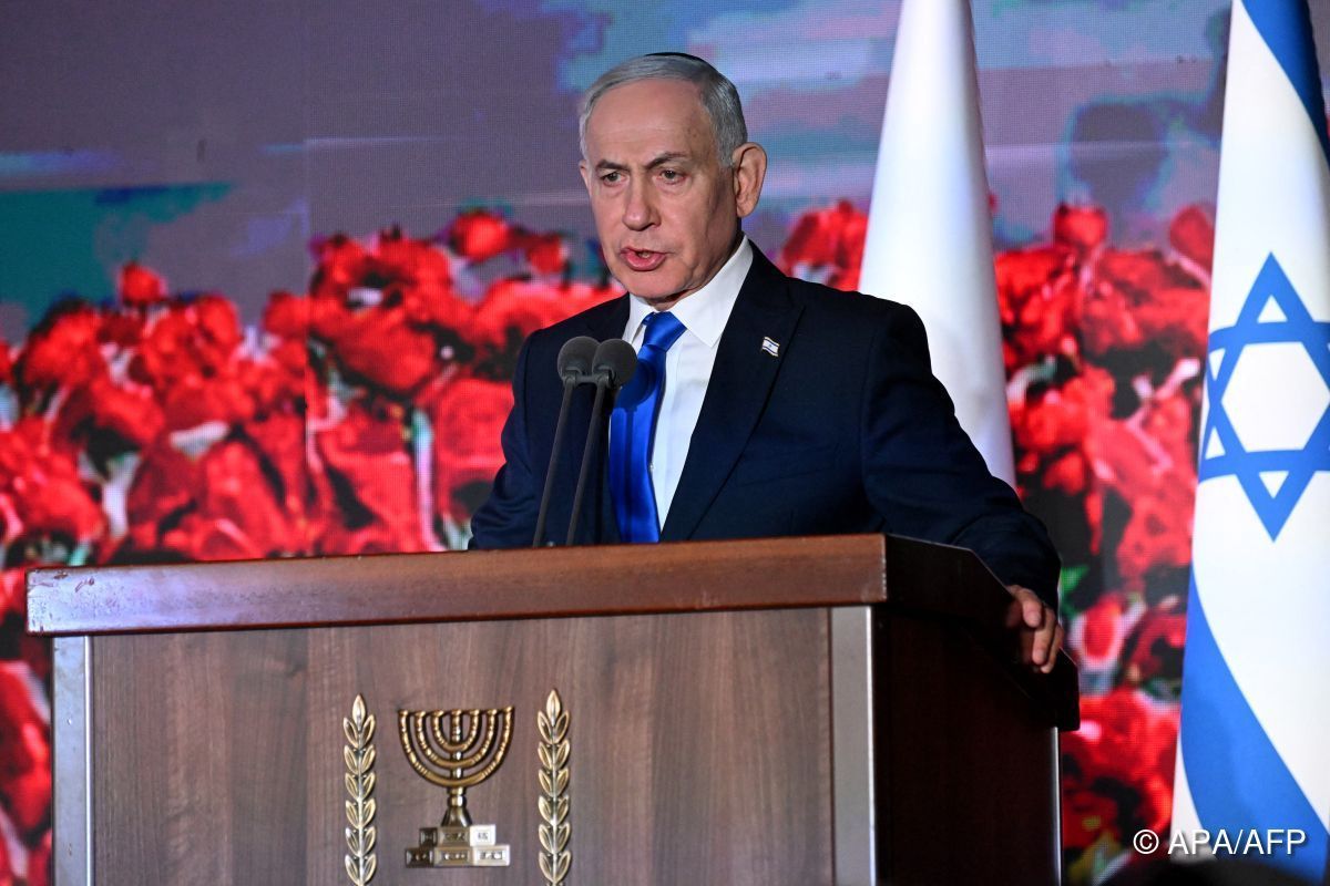 Netanyahu droht Hamas-Kämpfern bei Gedenken an 7. Oktober