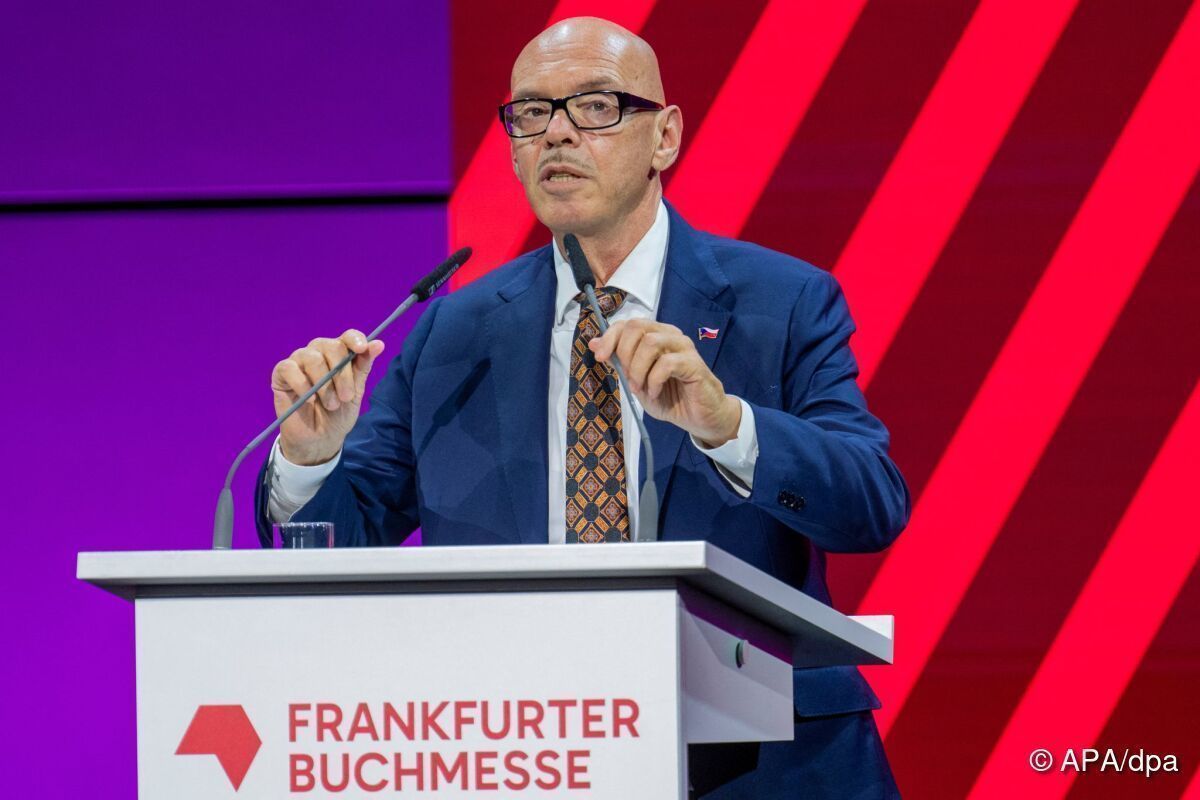 Buchmesse: Protest bei Rede von tschechischem Minister