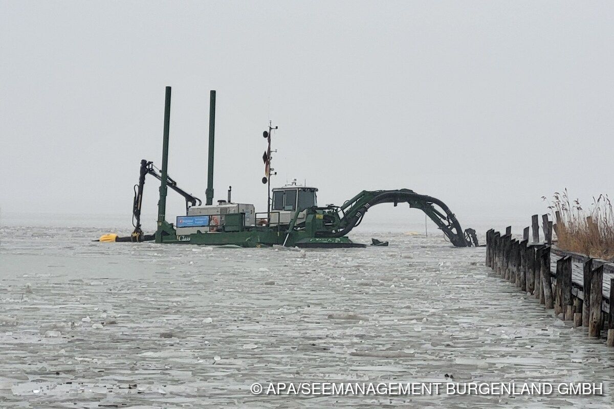 Schlamm aus Neusiedler See soll Baustoff werden