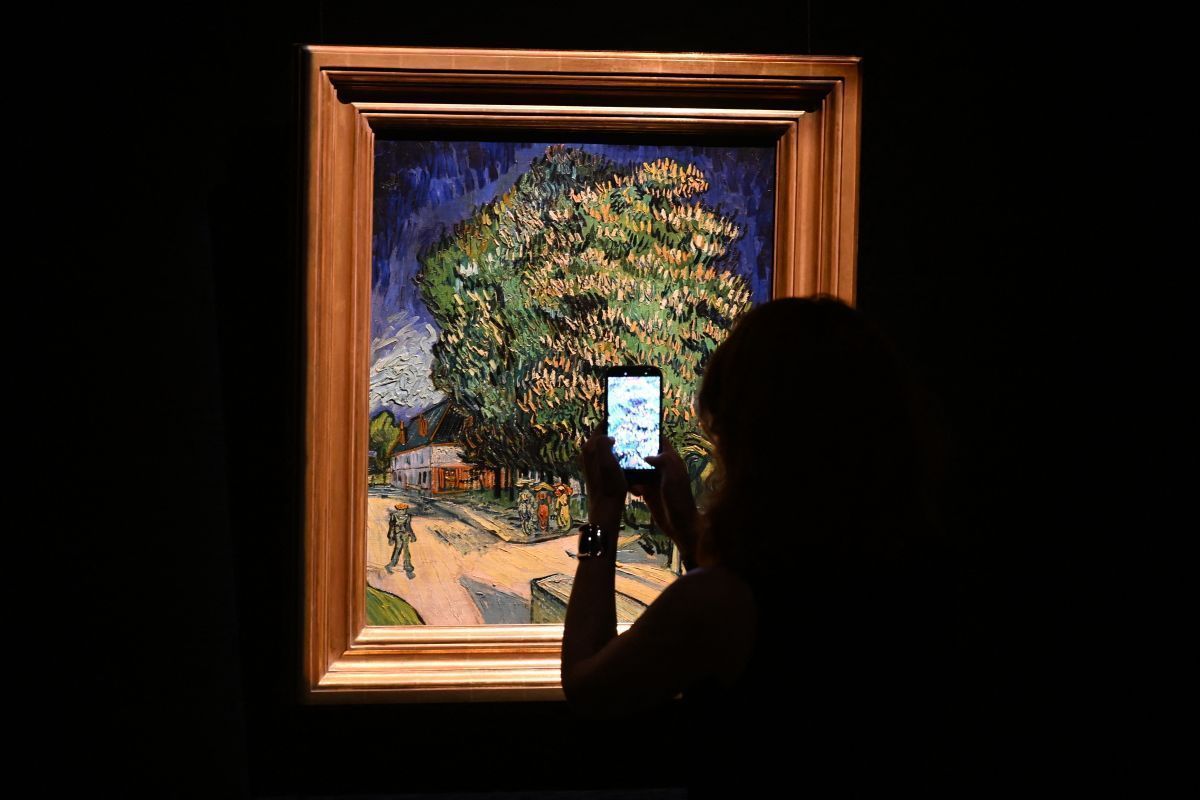 Van Goghs "Blühende Kastanienbäume" sind rekordverdächtig
