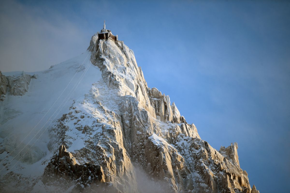 Mont Blanc ist zwei Meter höher
