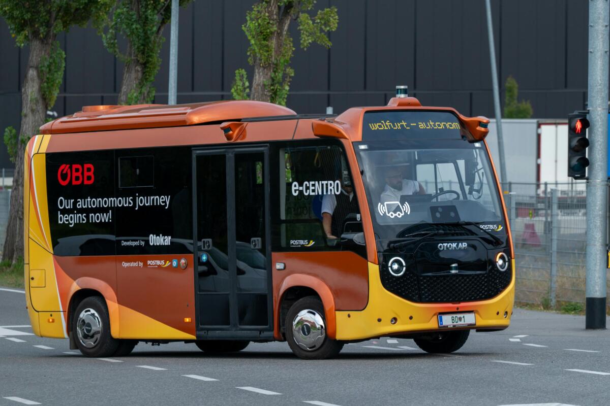 Erster autonomer Linienbus nimmt in Vorarlberg Betrieb auf