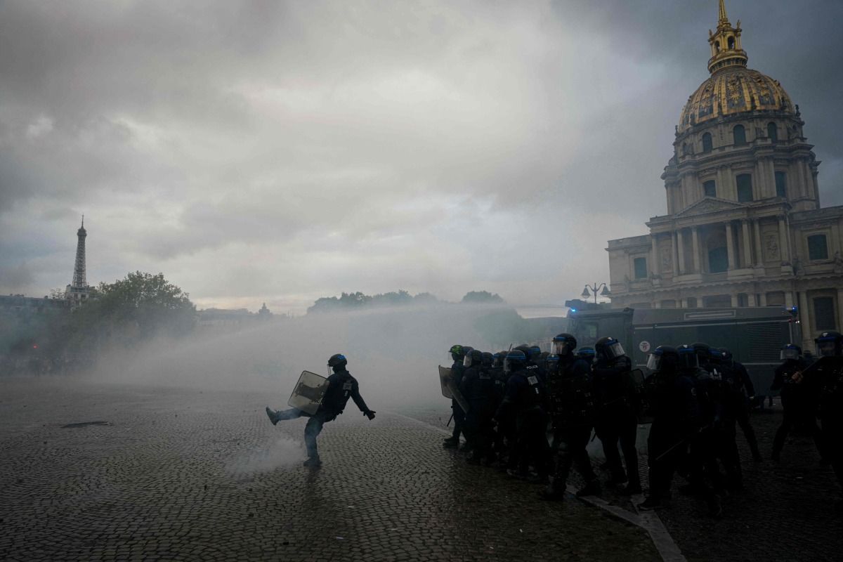 Gewalt an landesweitem Protesttag in Frankreich befürchtet