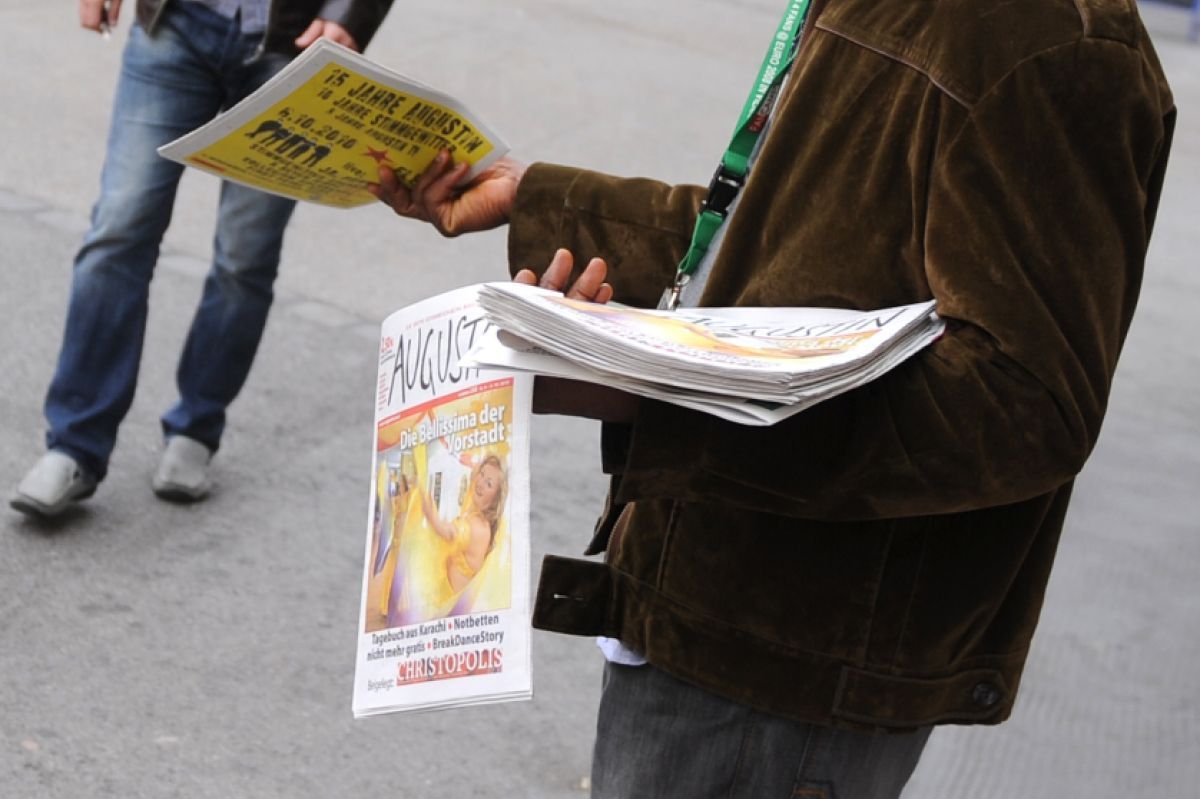 "Tag der Straßenzeitung Österreich" ausgerufen
