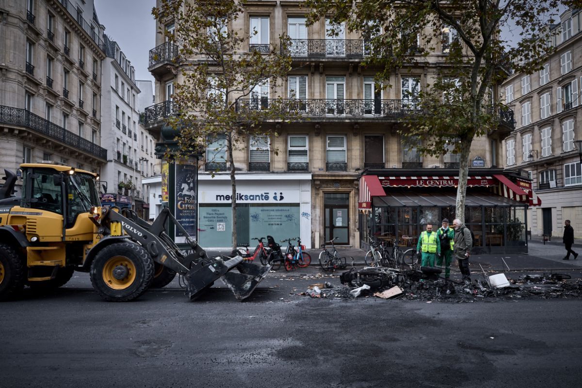 Wer demonstriert in Frankreich - und wer randaliert?