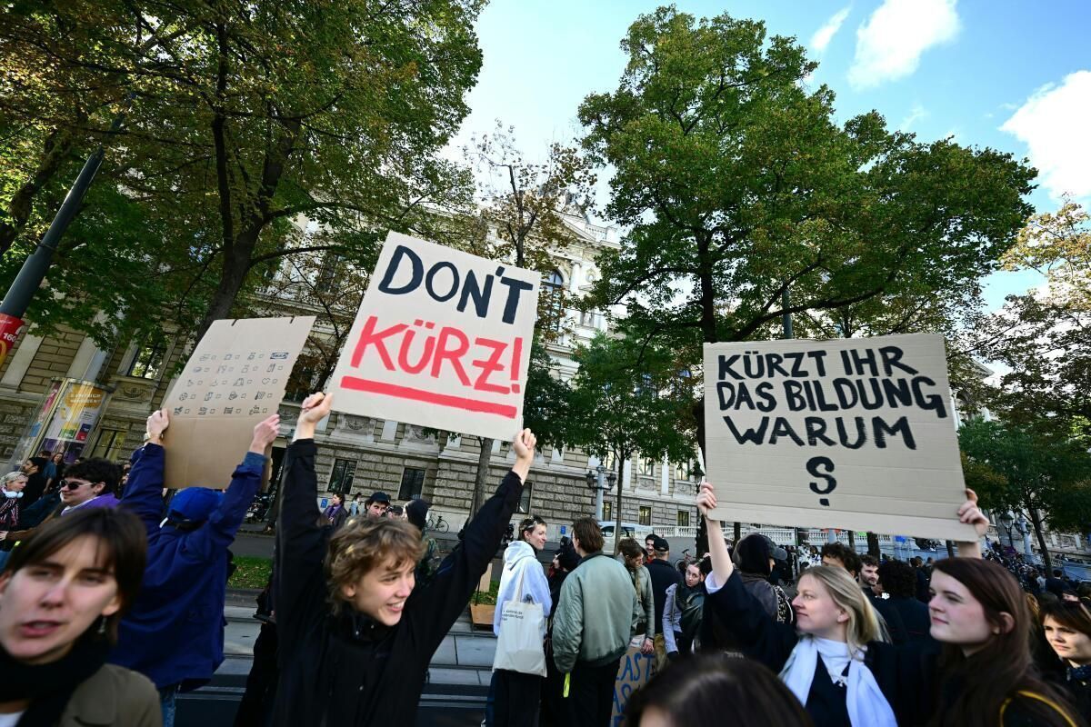 ÖH ruft am Donnerstag wieder zu Großdemo für mehr Uni-Budget