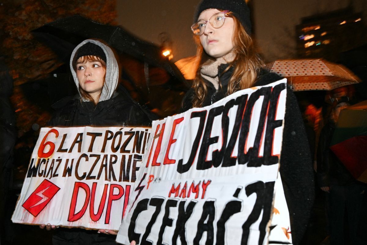 Polen demonstrieren für liberales Abtreibungsrecht