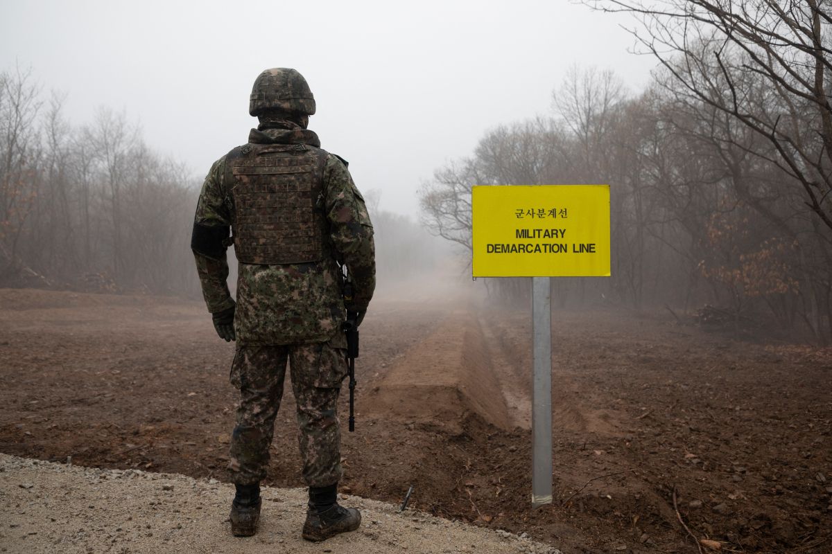 Nordkorea verlegt fast eine Million Minen an Grenze