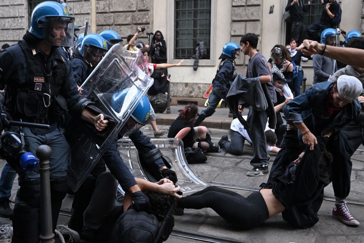 Italien fürchtet neue Krawalle bei landesweiten Demos