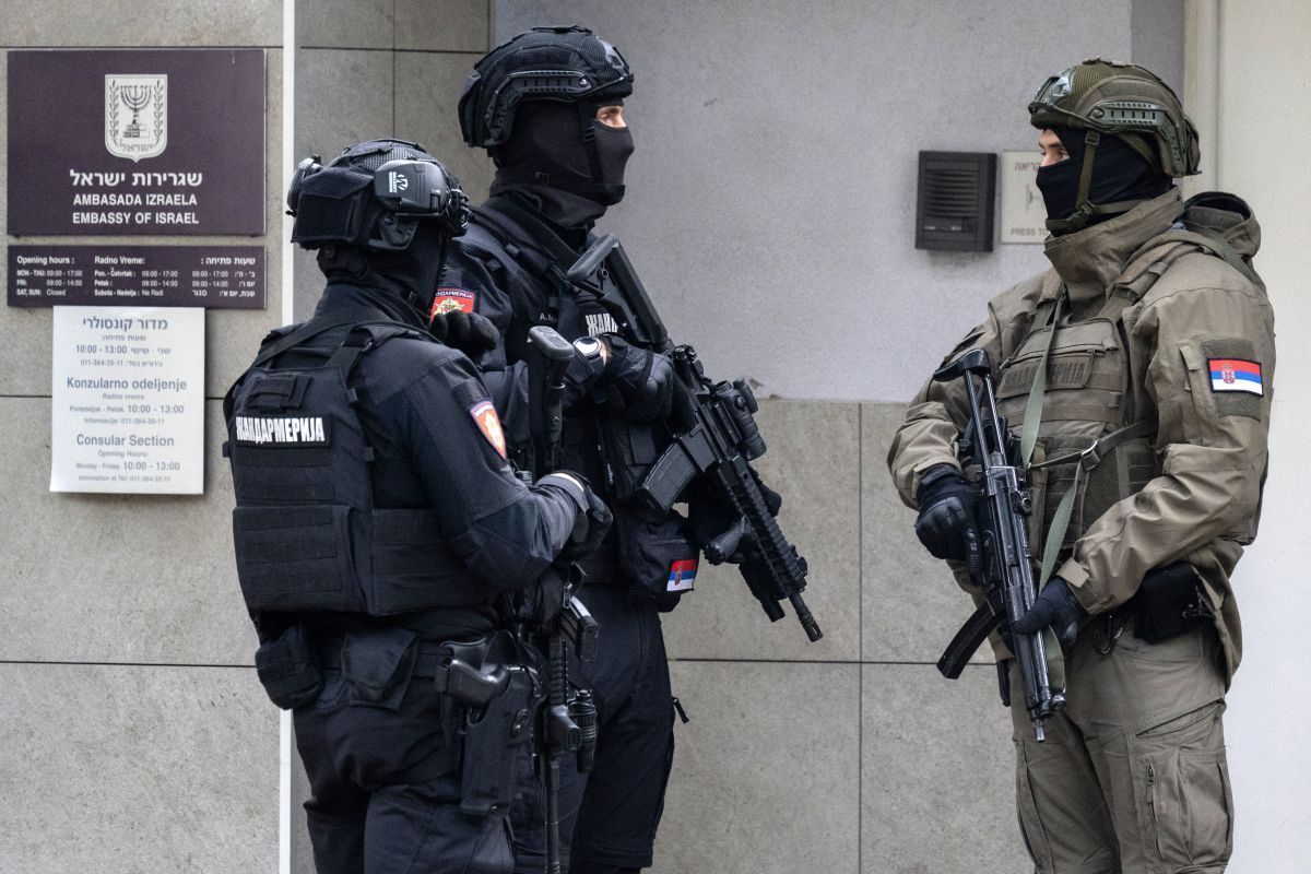 Anschlag auf Polizisten vor Israels Botschaft in Serbien