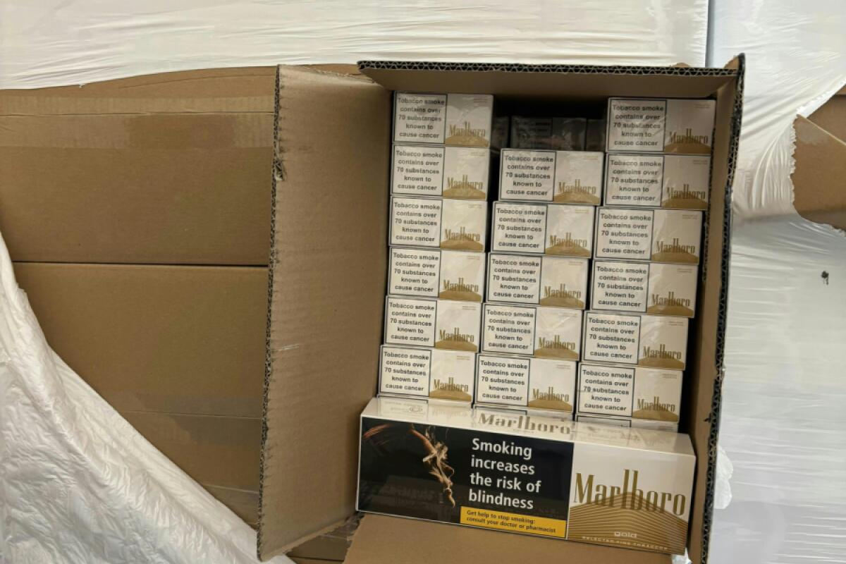 Zoll stellt über 6,6 Millionen Schmuggel-Zigaretten sicher