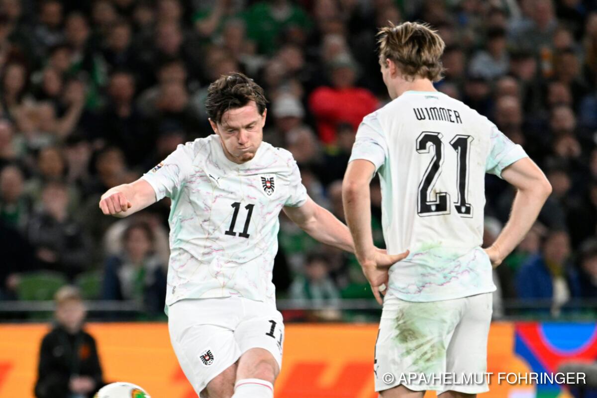 ÖFB-Team erkämpft in Irland nach 0:2-Rückstand ein 2:2
