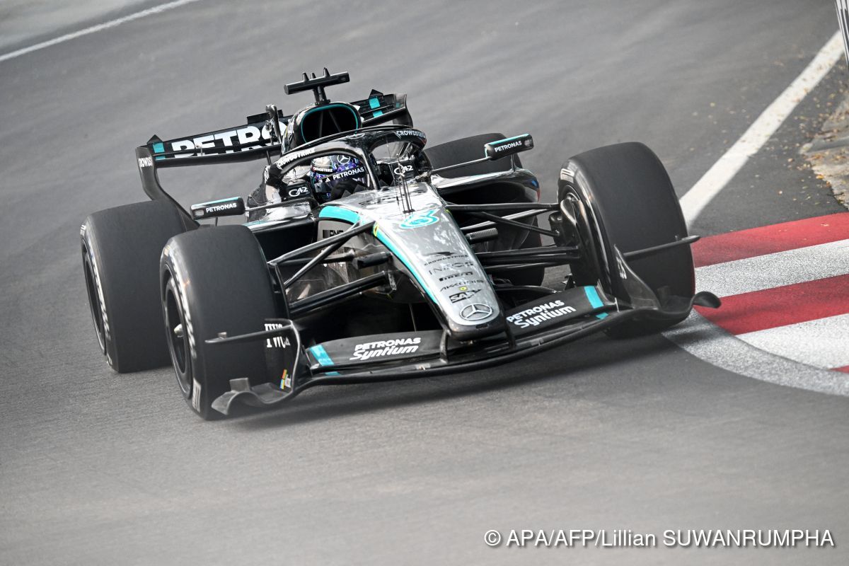 Russell im einzigen Singapur-Training an Formel-1-Spitze