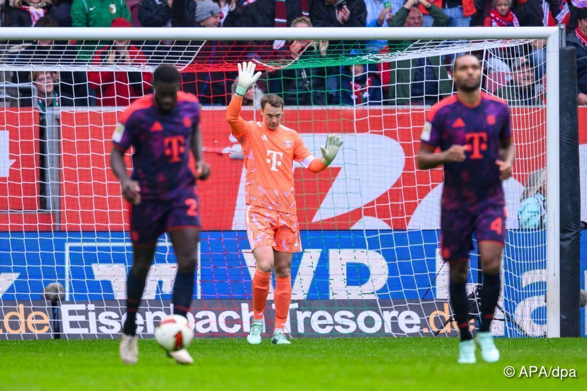 Bayern nach Blitz-Gegentor und zwei Neuer-Patzern nur 2:2