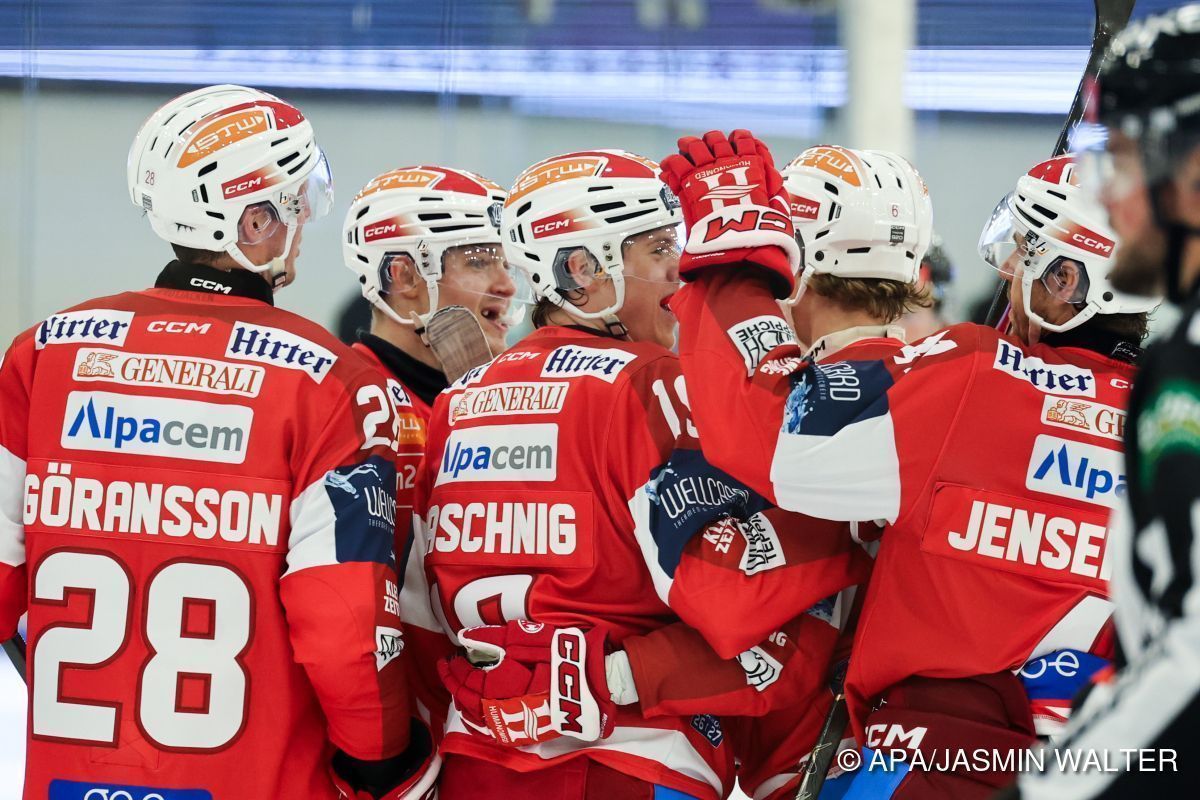 Linz setzt ICE-Siegesserie fort - KAC besiegt Salzburg