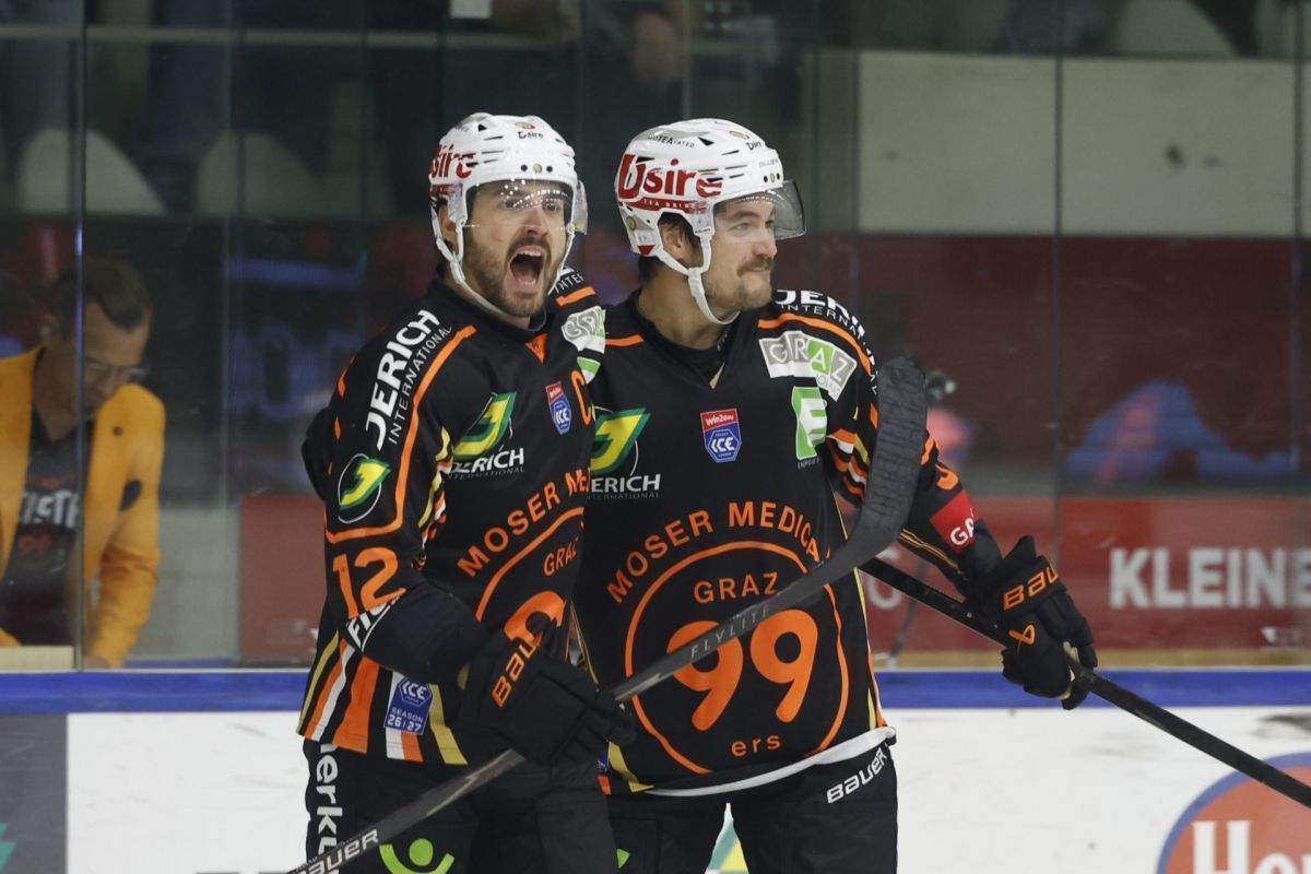 6:3-Sieg zum CHL-Abschluss für Graz in Hamar