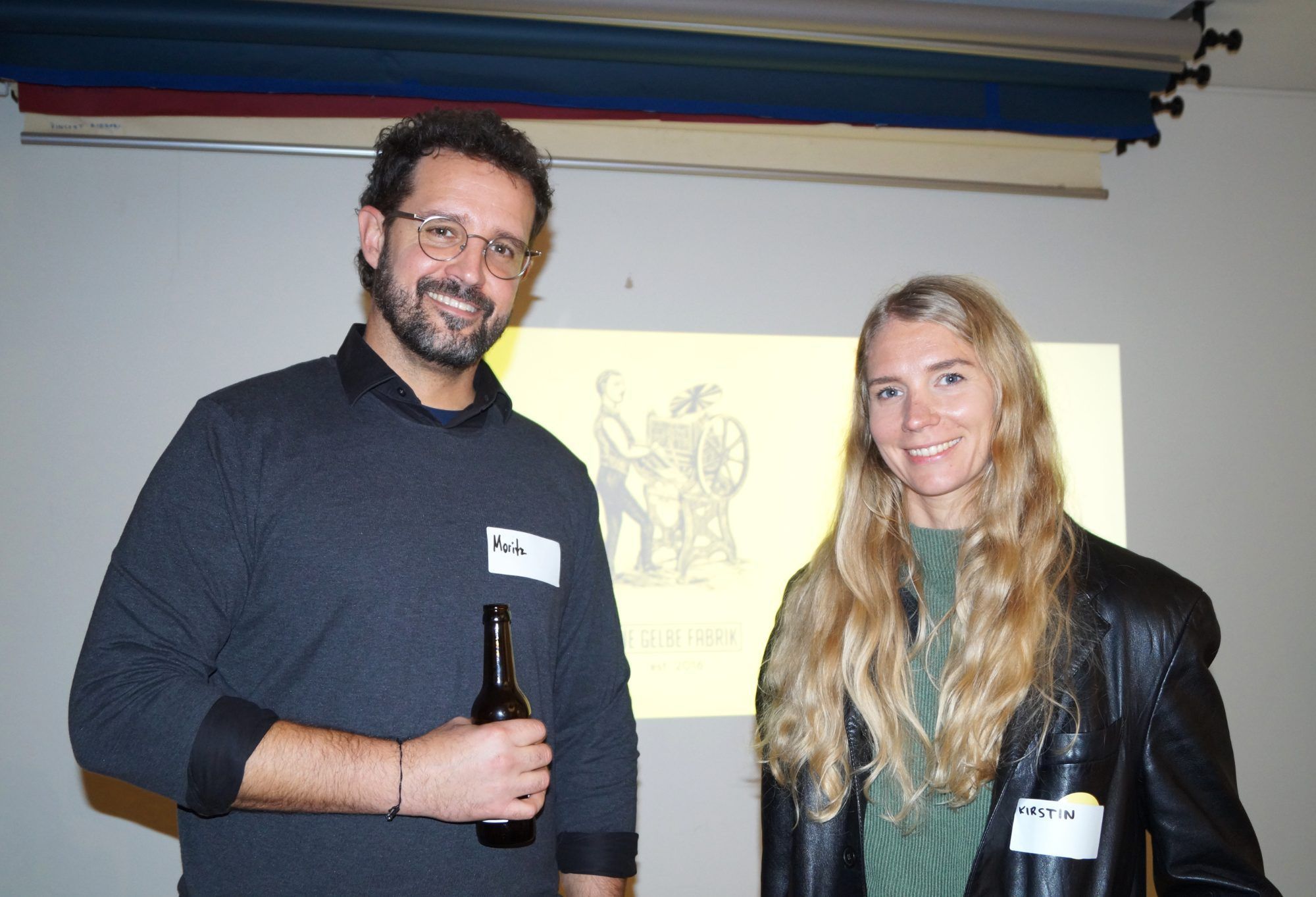 Unternehmensberater Moritz Kempf und Fotografin Kirstin Hauk