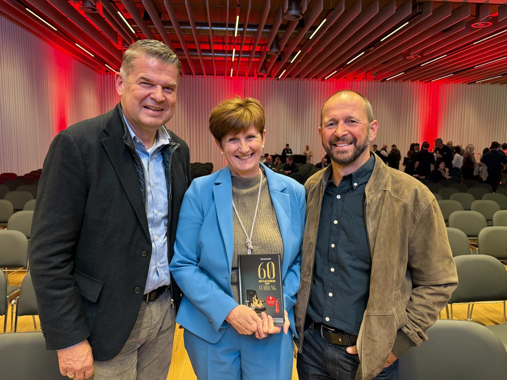 Raimund Wachter, Sabine Tichy-Treimel und Kurt Michelini.