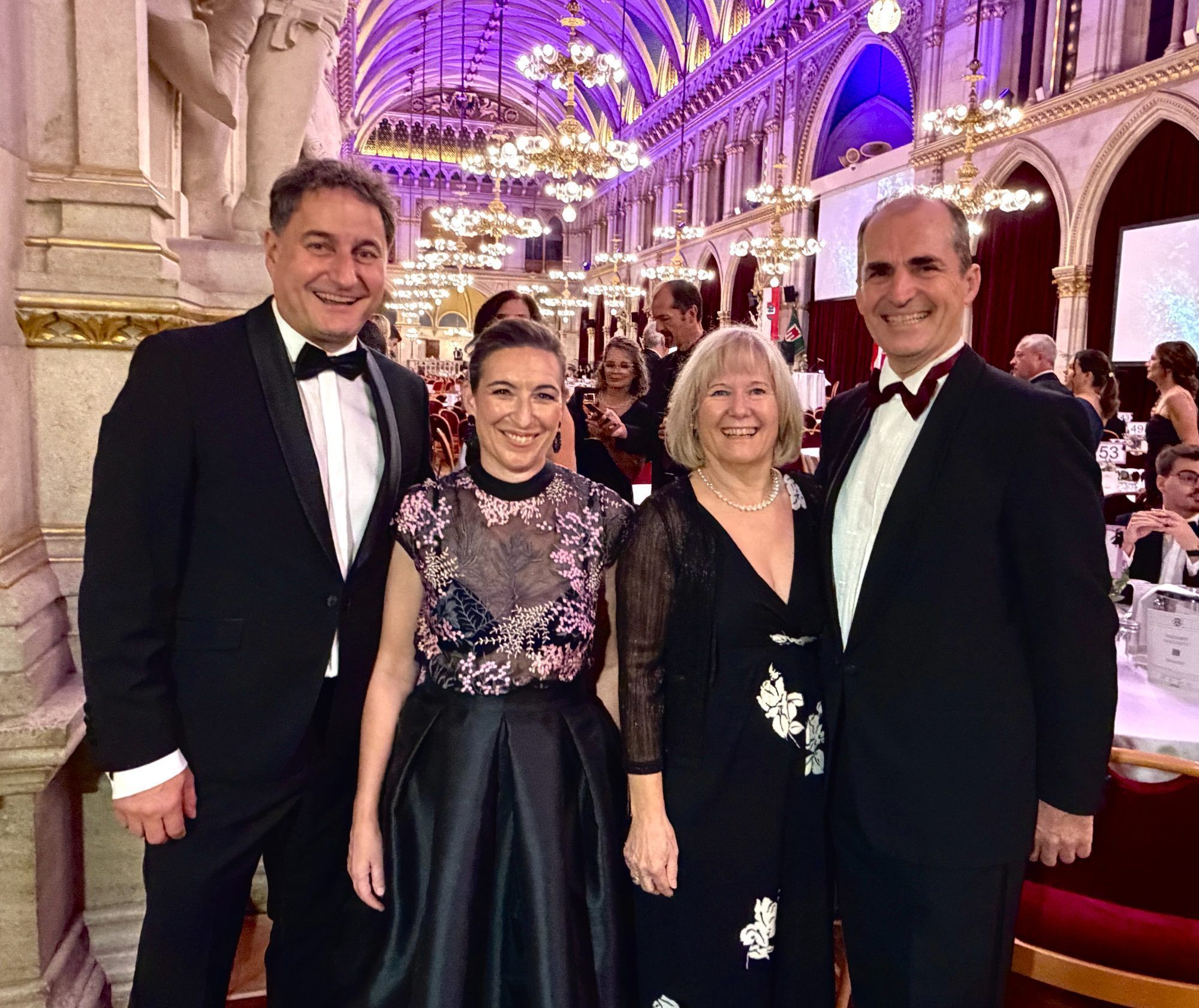 Thomas und Petra Pachole, Brigitte und Karl Huber