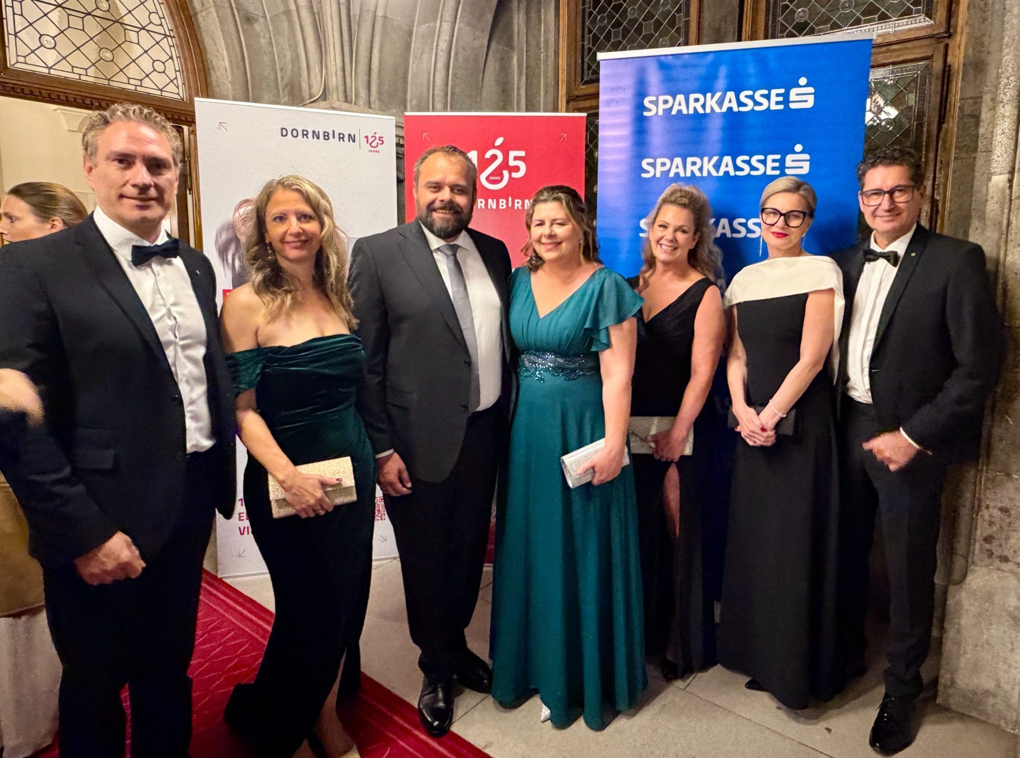 Günther und Manuela Lutz, Markus und Beate Fäßler, Judith Knabl, Sabine Fetz und Harald Giesinger