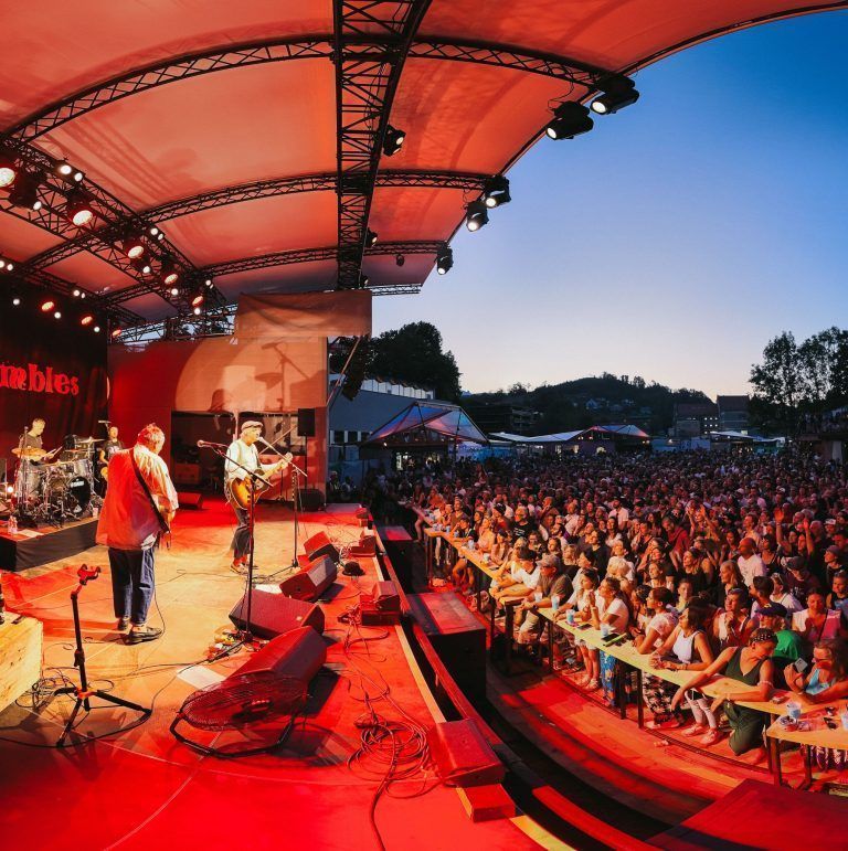 Oskar Haag und Babyshambles auf dem Poolbar Festival