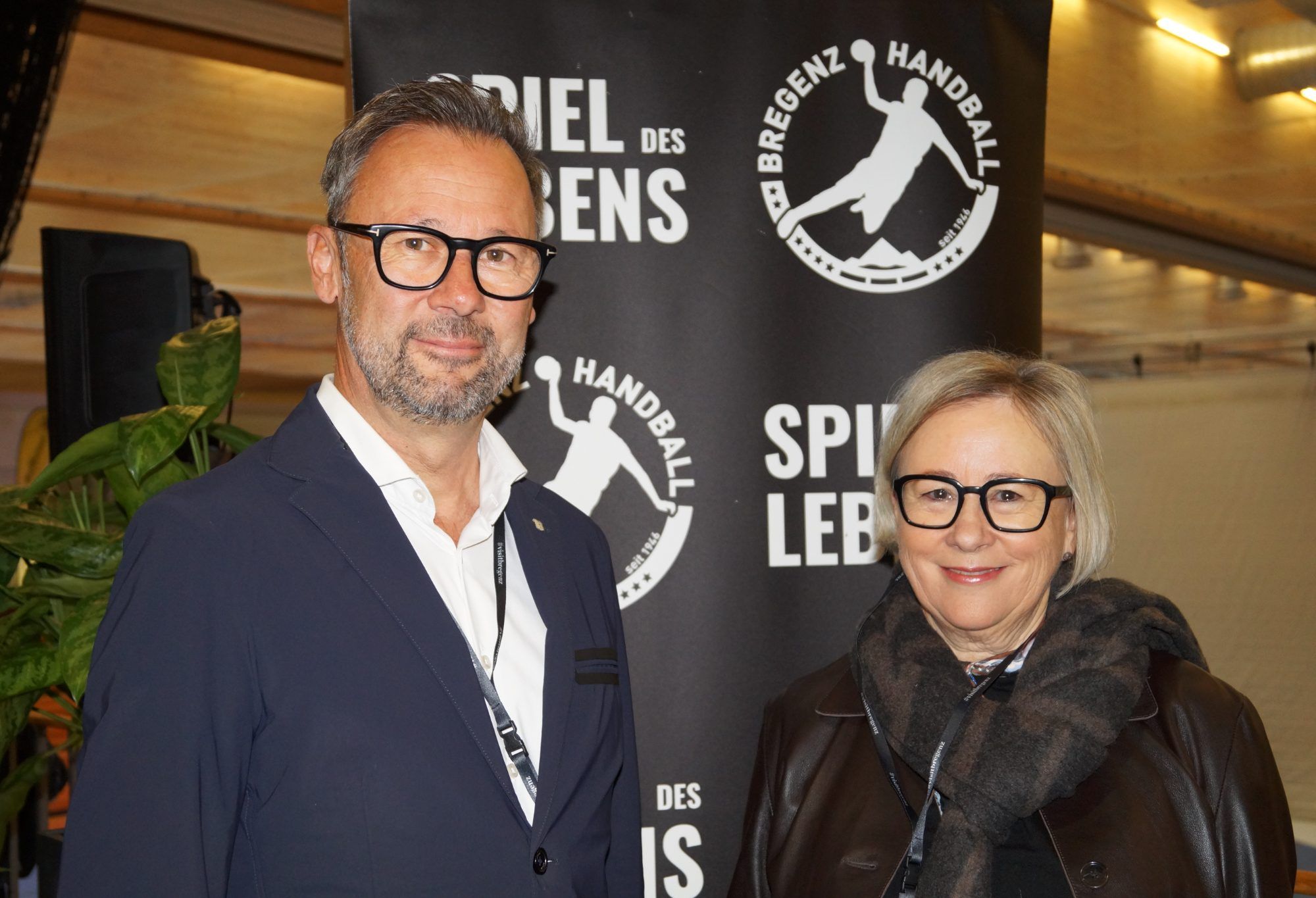 Wirtschaftsstadtrat Robert Vögel und Sabine Nussbichler