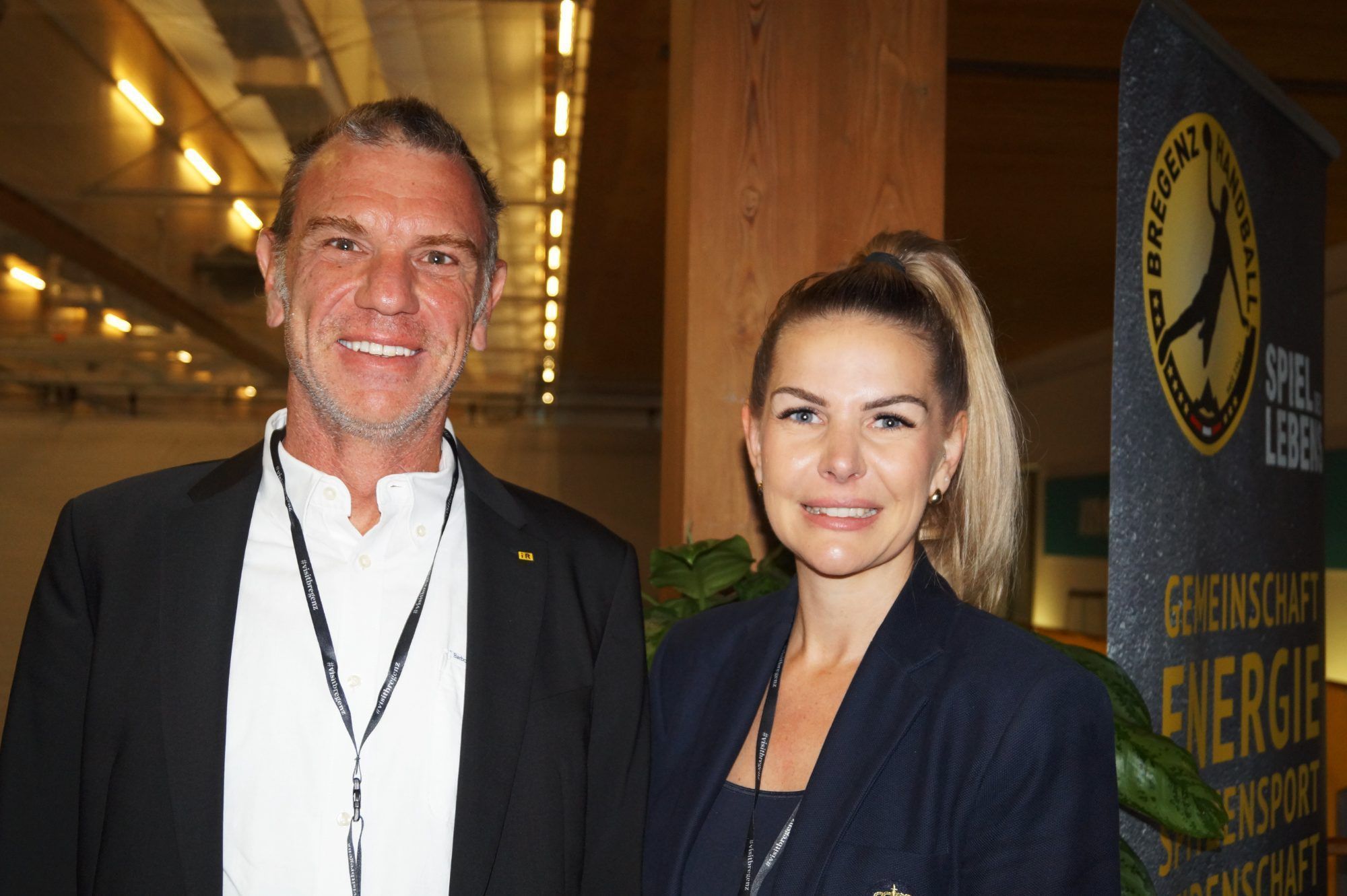 Andreas Deuring und Tamara Bierer von i+r Wohnbau Lindau