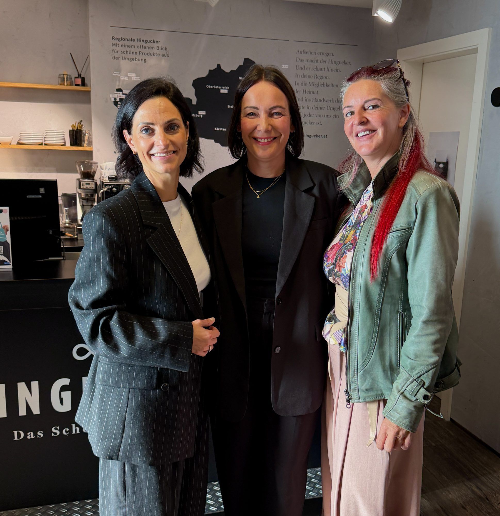 Jennifer Bitsche, Sabine Lorber und Manuela Lang
