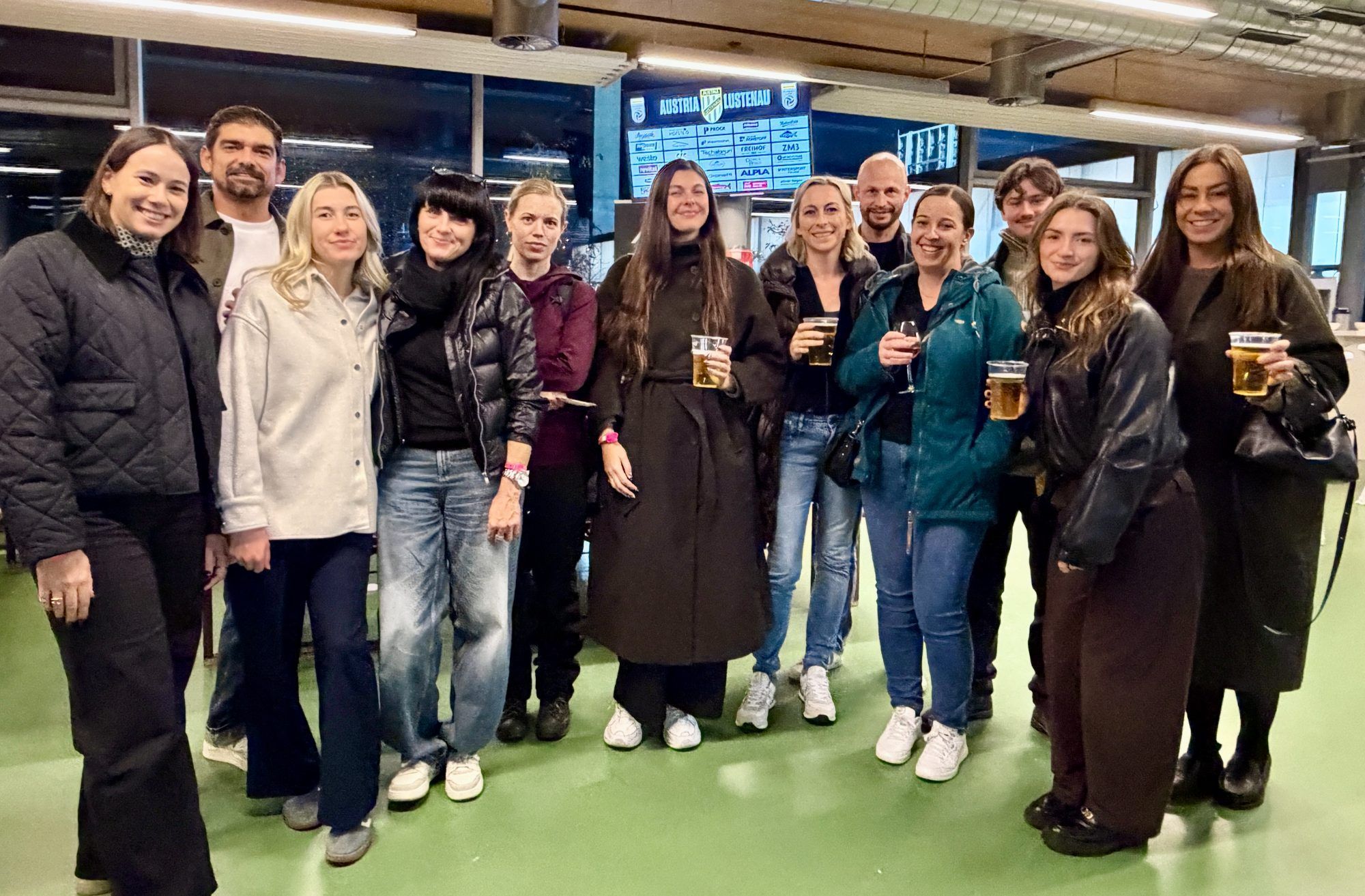 Das Key Account Team Russmedia war auch dabei.