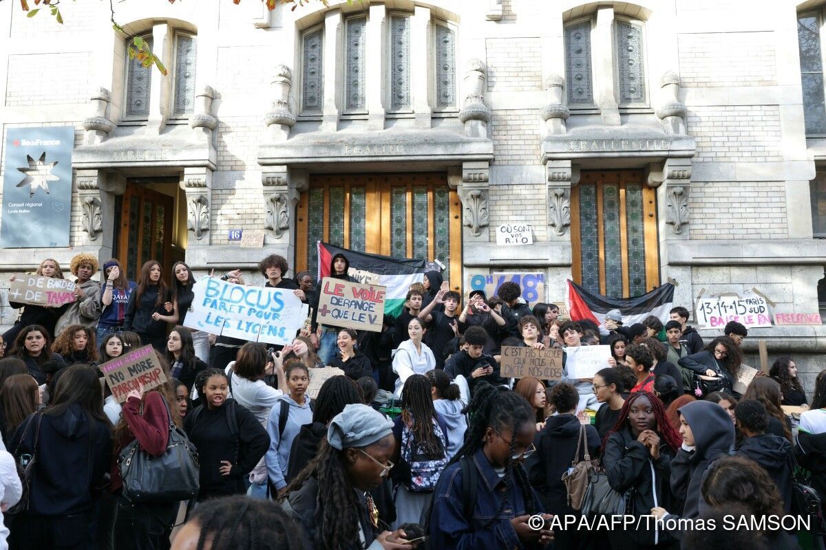 Viele Festnahmen bei Schul-Protesten in Frankreich