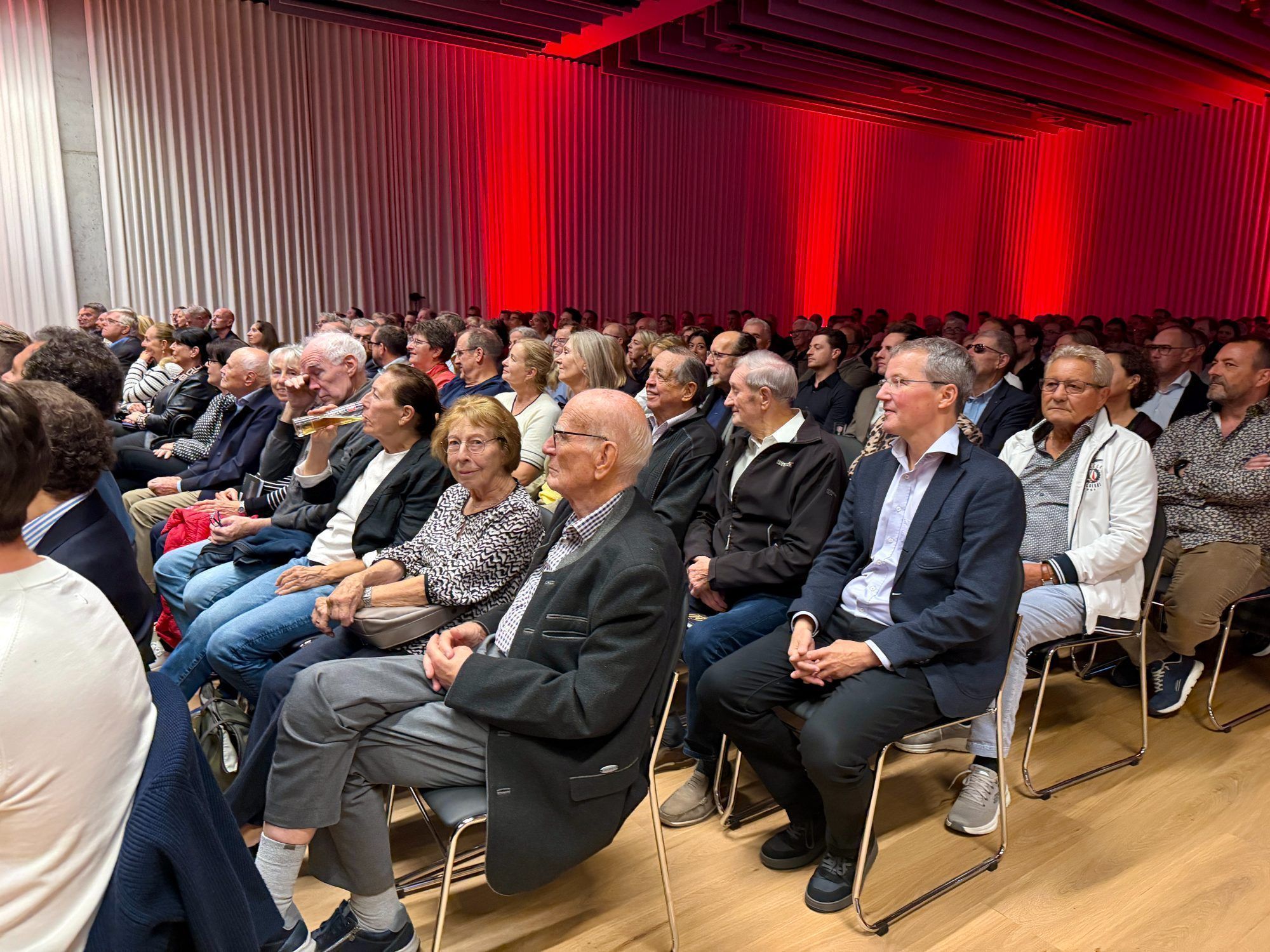 Großer Andrang.