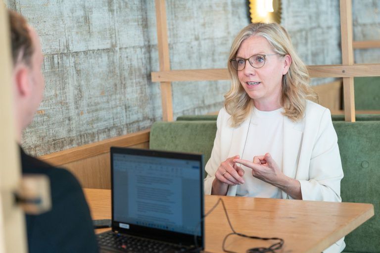 Interview mit Grünen-Bundessprecherin Leonore Gewessler