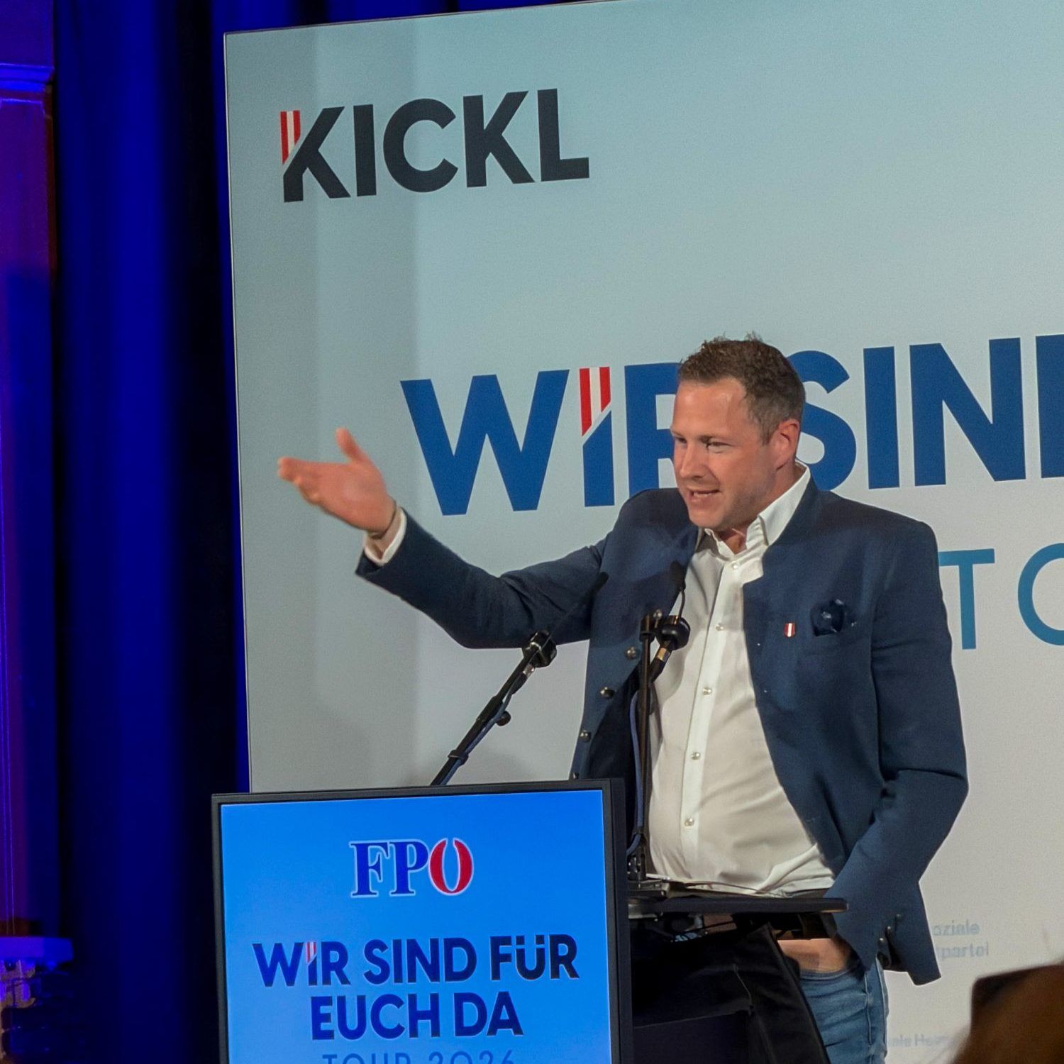 Zwischen Applaus und Faktencheck: Ein Abend mit Herbert Kickl in Bregenz